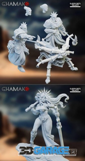 3D-Print Model – Ghamak – Fantasy April 2022