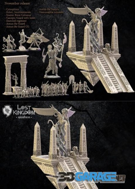 3D-Print Model – Lost Kingdom Miniatures November 2021