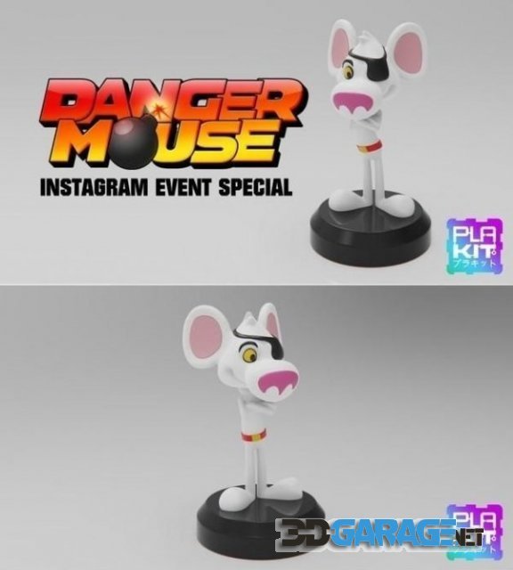 3D-Print Model – PlaKit Danger Mouse