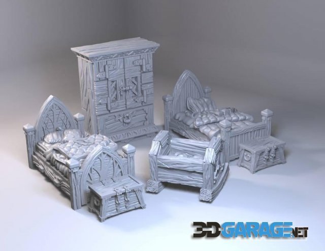 3D-Print Model – Tiny Furniture January 2022