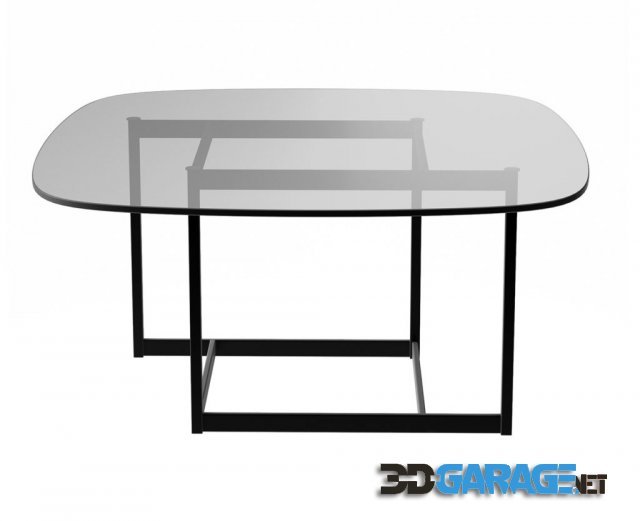 3D-Model – 932 Coffee Table by Rolf Benz