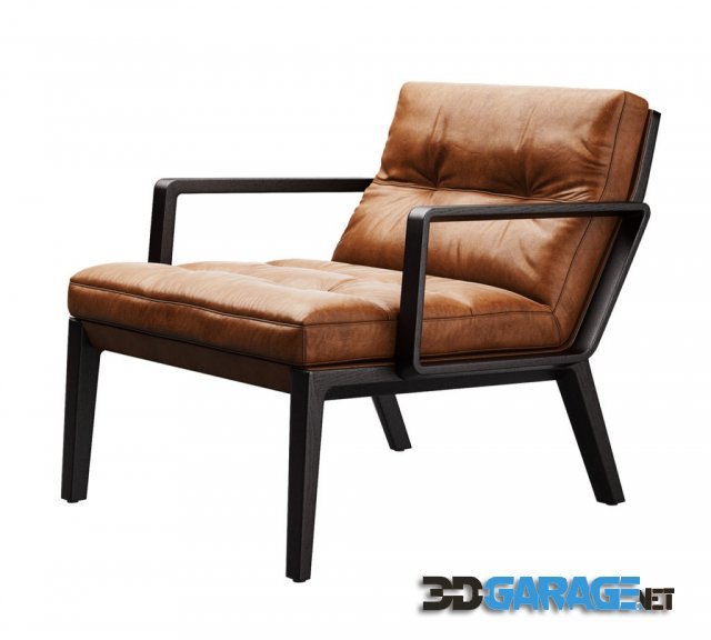 3D-Model – Andoo Lounge Chair 1131 by Walter Knoll