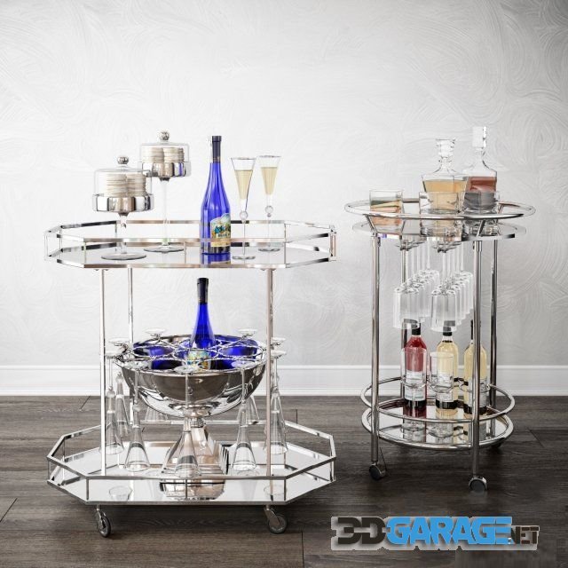 3d-model – Bar carts Z gallerie