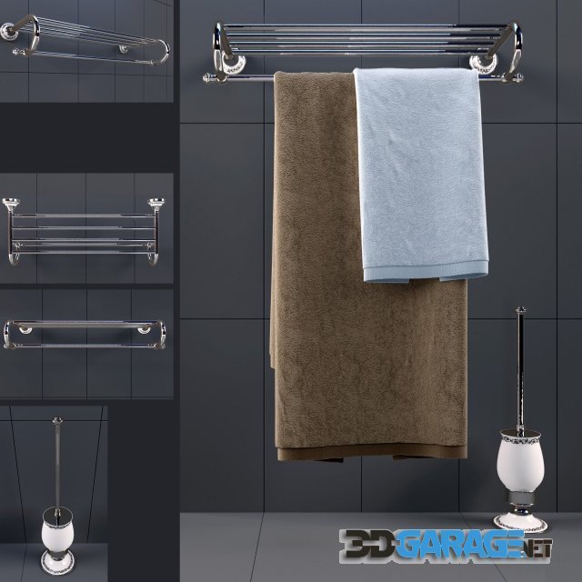 3d-model – Bathroom collection 08