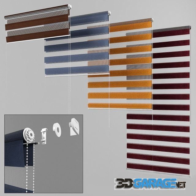 3d-model – Blinds Day and Night