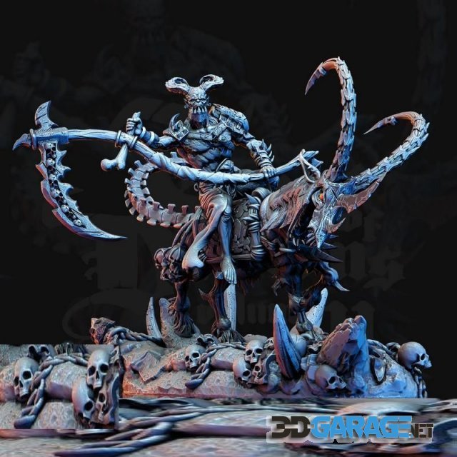 3d-Print Model – Bloodhorn Rider 3