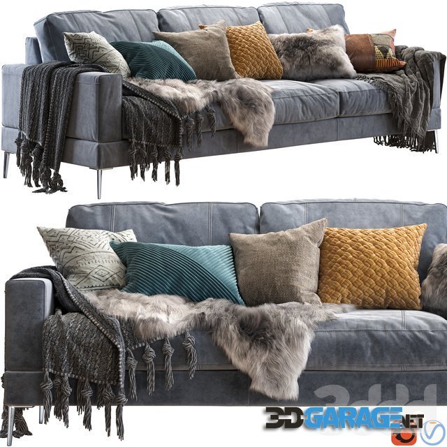 3d-model – Capri sofa 258 cm