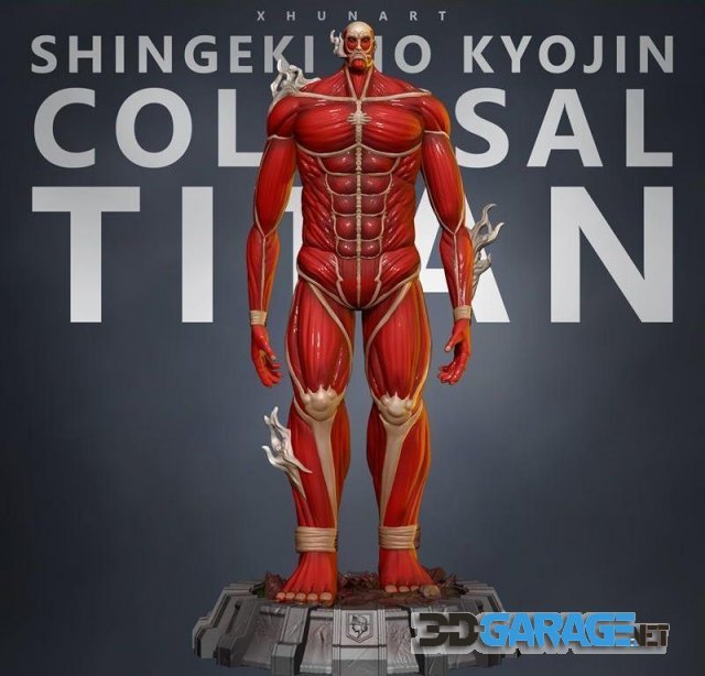 3d-Print Model – Colossal Titan