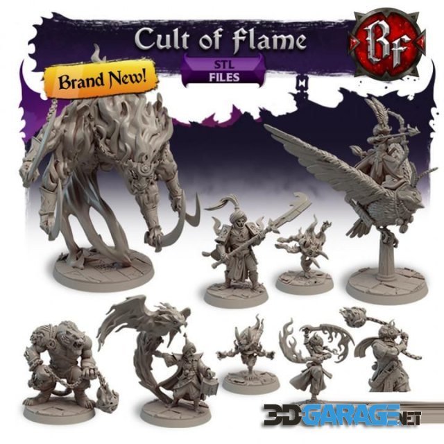 3d-Print Model – Cult of Flame
