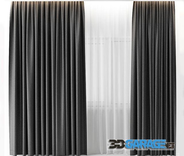 3d-model – Curtain 133