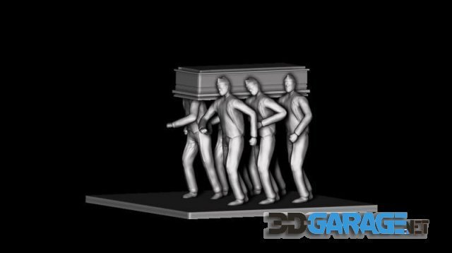 3d-Print Model – Dancing Coffin Meme