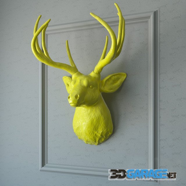 3d-model – Deer Head