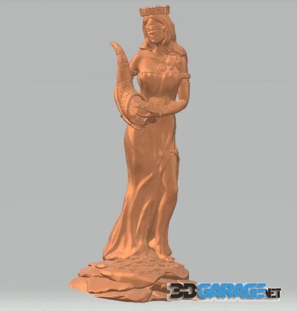 3d-Print Model – Diosa de la Fortuna