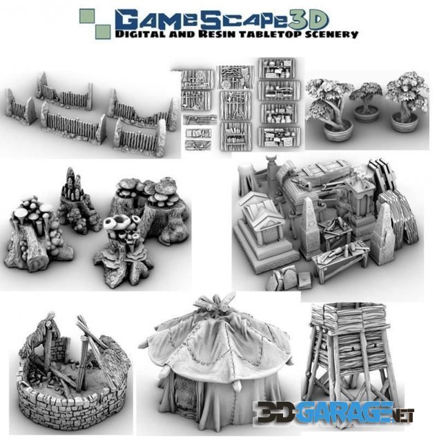 3d-Print Model – GameScape3D – Patreon