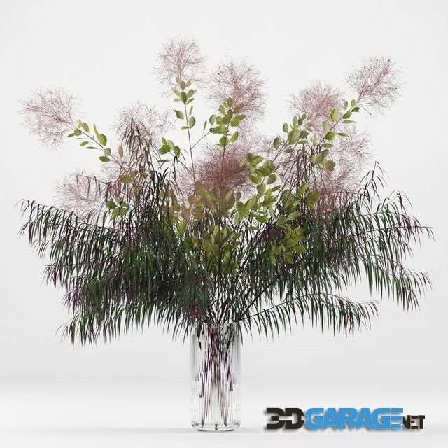 3d-model – Green symphony – Plant 54