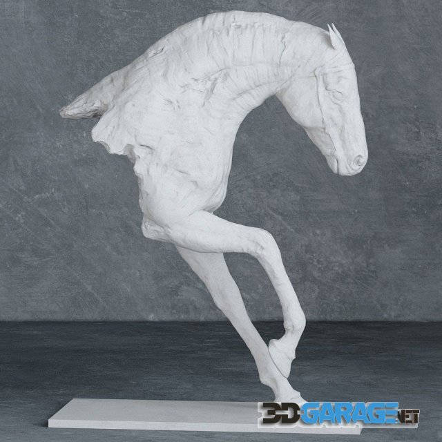 3d-model – Horse Sculpture 1