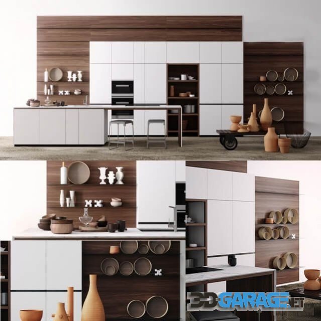 3d-model – Kitchen Set Valcucine