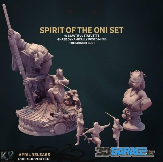 3d-Print Model – Kraken’s Vault April 2022 Release