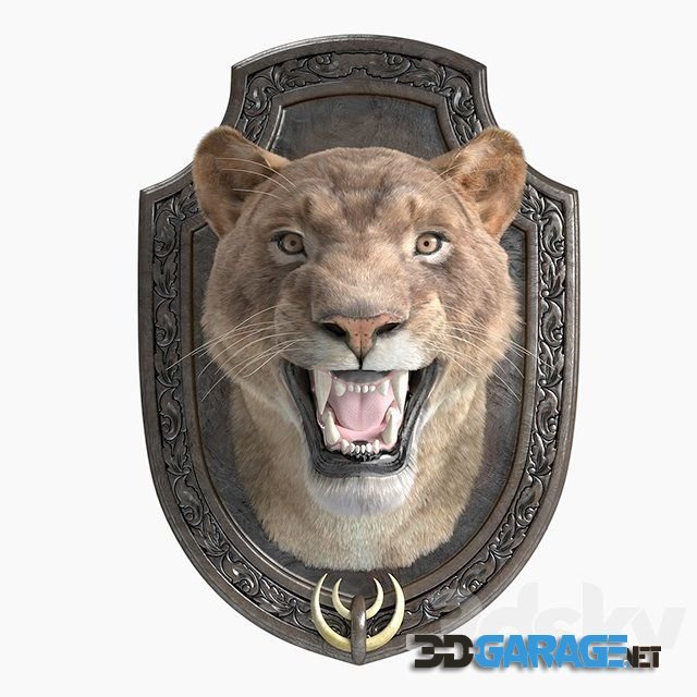 3d-model – Lion Trophy