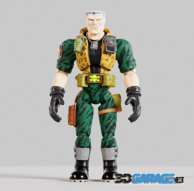 3d-Print Model – Major Chip Hazard – Small Soldiers