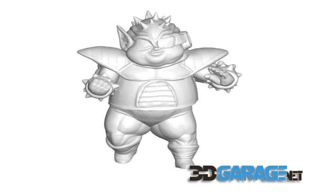 3d-Print Model – Miniature Collectible Figure Dragon Ball Z DBZ Dodoria