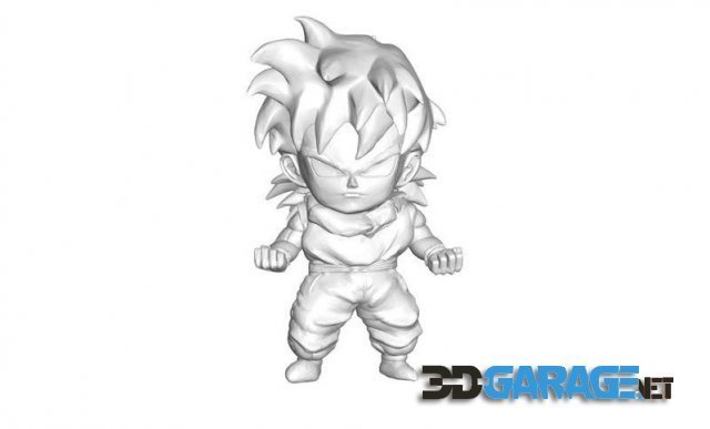 3d-Print Model – Miniature Collectible Figure Dragon Ball Z DBZ Johan