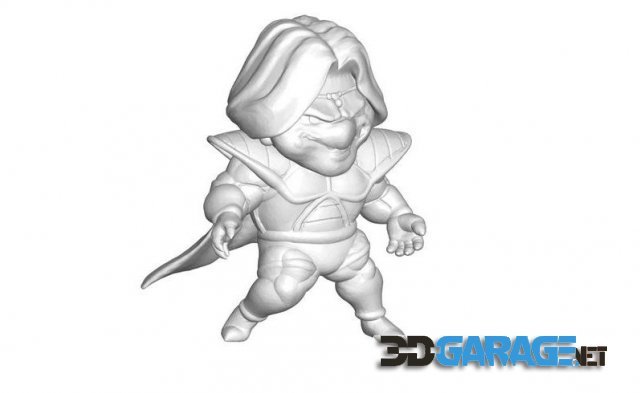 3d-Print Model – Miniature Collectible Figure Dragon Ball Z DBZ Zarbon Monster