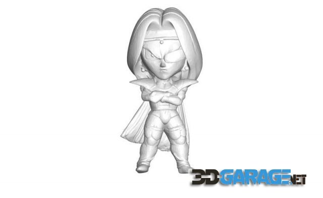 3d-Print Model – Miniature Collectible Figure Dragon Ball Z DBZ Zarbon
