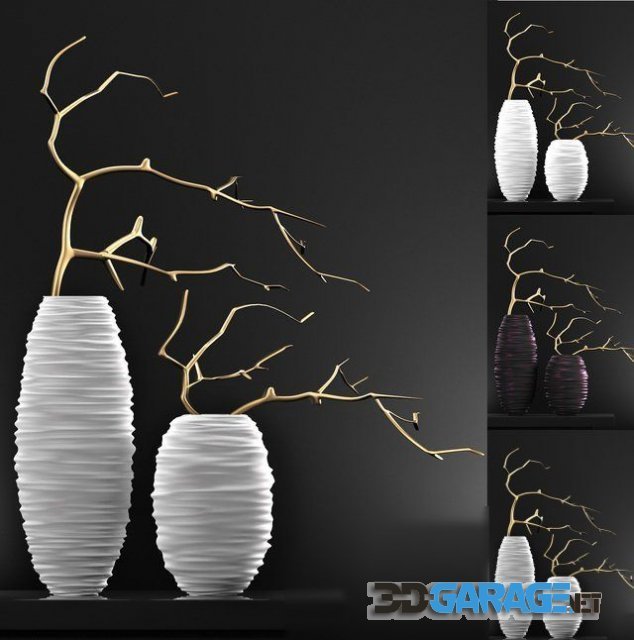 3d-model – Modern vases 4