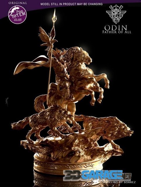 3d-Print Model – Odin Father of All