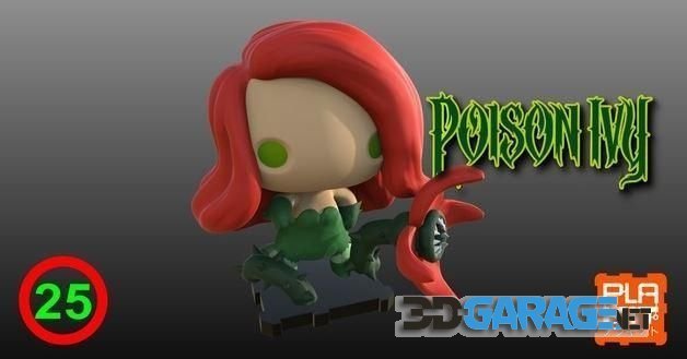3d-Print Model – PlaKit DC Poison Ivy