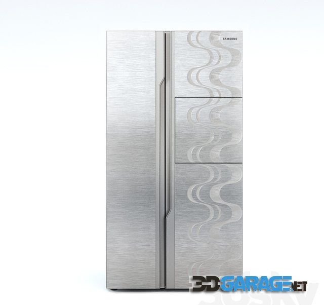 3d-model – Refrigerator Samsung RS844CRPC5H