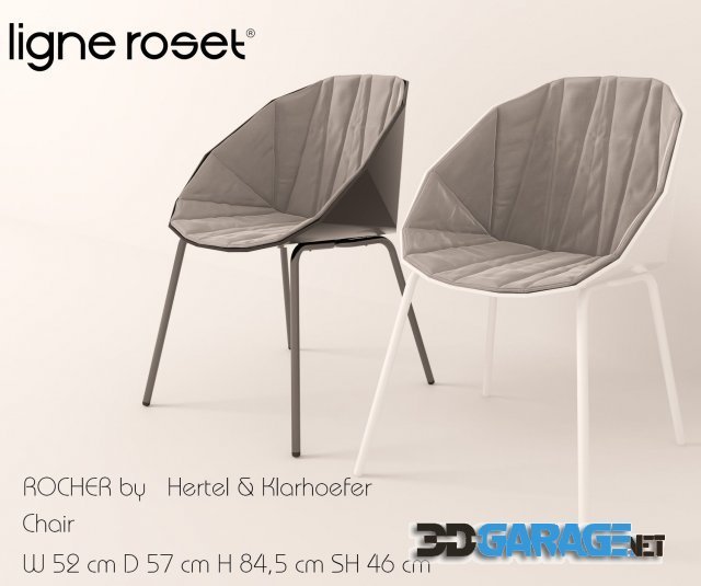 3d-model – Rocher chair by Ligne Roset