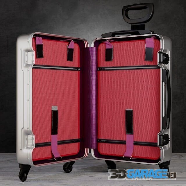 3d-model – Rolling Luggage