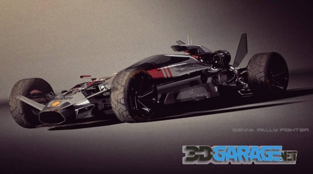3d-model – Senna Rally Fighter Concept