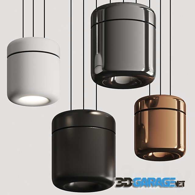 3d-model – Serien Lighting Cavity Pendant Lamps