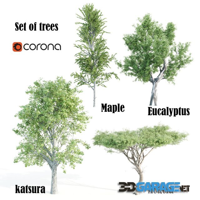3d-model – Set of Tree05