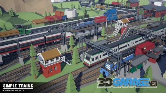 Unreal Engine Marketplace – Simple Trains