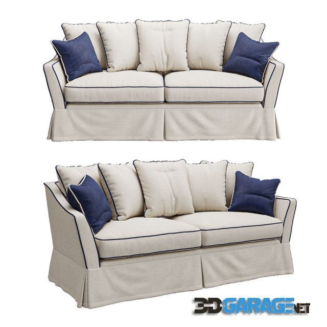 3d-model – Provance Sofa Full House