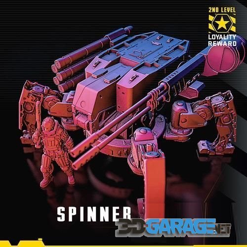 3d-Print Model – Spinner Tank
