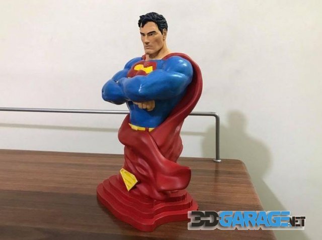 3d-Print Model – Superman Bust