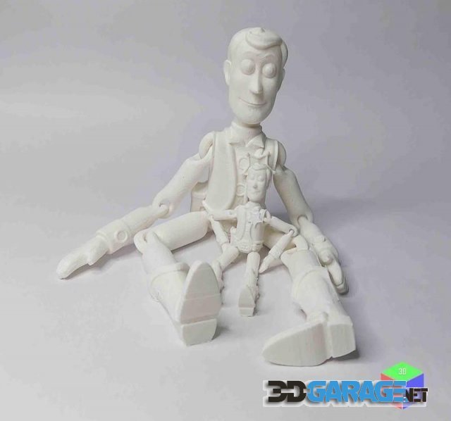 3d-Print Model – Toy Story Articulated Woody