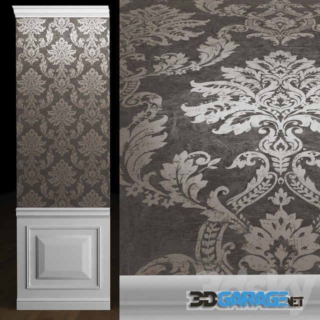 3d-model – Wallpaper Persian chic Grandeco part 2