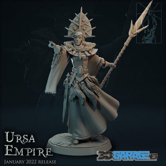 3d-Print Model – Zelina the Witch Empress