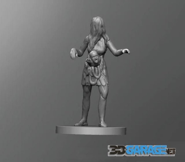 3d-Print Model – Zombie Mother