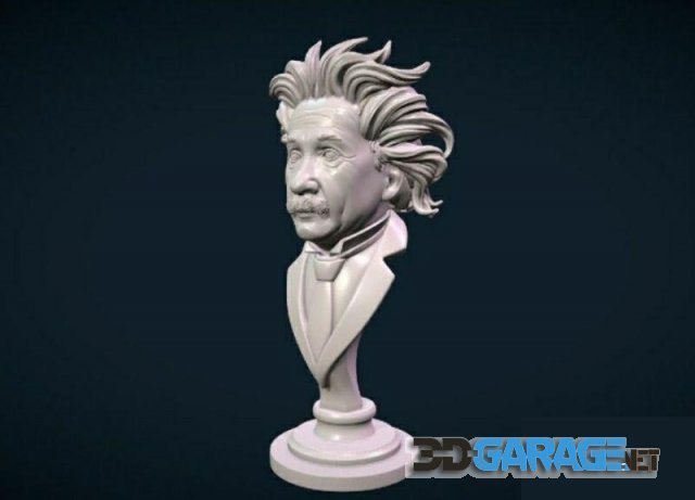 3D-Print Model – Einstein