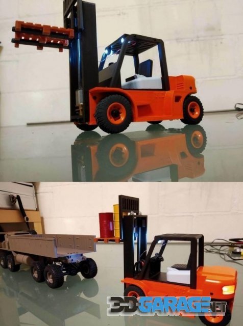 3D-Print Model – Forklift