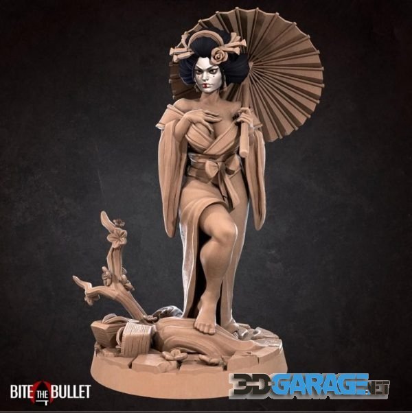 3D-Print Model – Geisha