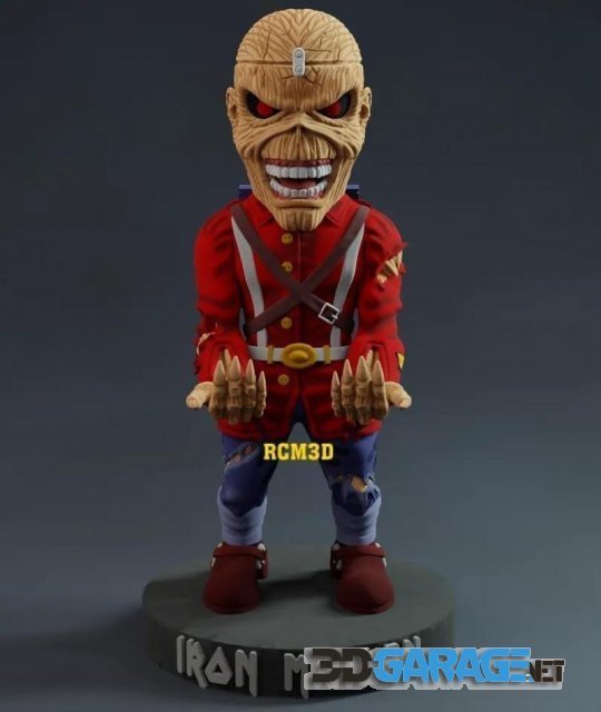 3D-Print Model – Iron Maiden Eddi