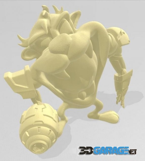 3D-Print Model – Robo Tazmanian Devil